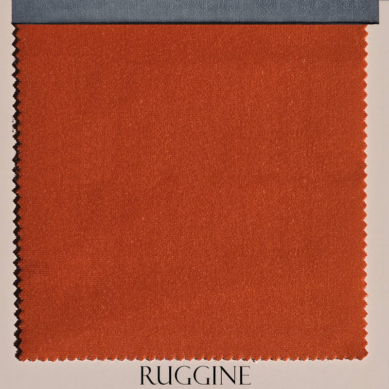 Tessuto Velluto "Toni Gialli & Arancio" Idrorepellente - Ignifugo Certificato - Image 2