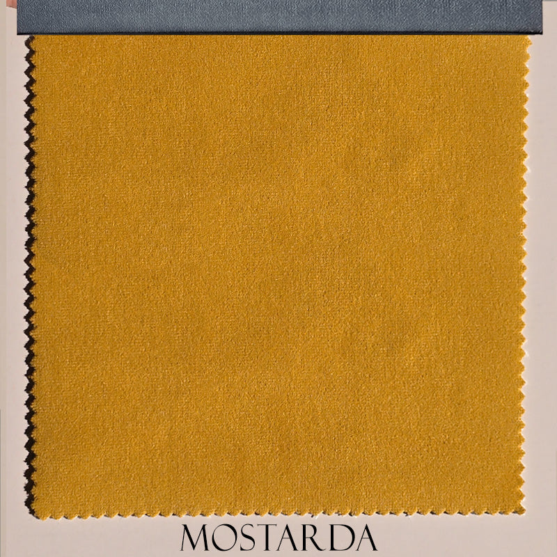 Tessuto Velluto "Toni Gialli & Arancio" Idrorepellente - Ignifugo Certificato - Image 6