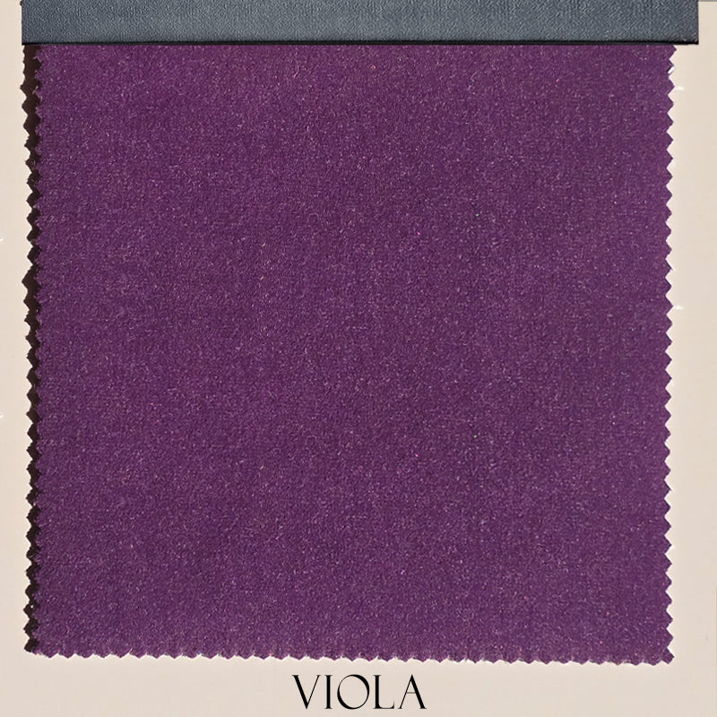 Tessuto Velluto "Toni Rosa & Viola" Idrorepellente - Ignifugo Certificato - Image 2