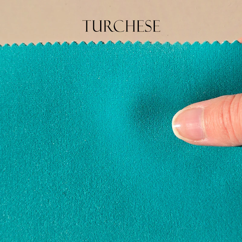 Tessuto Velluto "Toni Turchesi" Idrorepellente - Ignifugo Certificato - Image 9