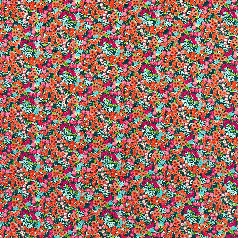 TESSUTO "WILDFLOWER MEADOW CARNELIAN/AQUAMARINE/PERIDOT" - HARLEQUIN
