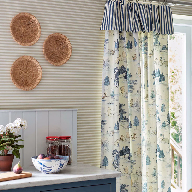 TESSUTO "WINNIE THE POOH BONBON BLUE" - Disney x HOME - Sanderson - Image 3